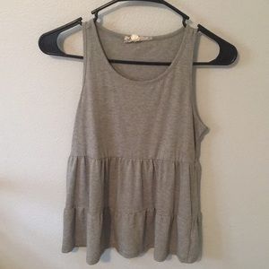 Tiered tank top